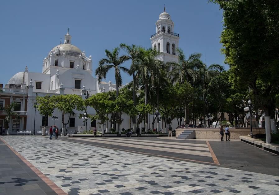 El Zocalo de Veracruz, Mexico